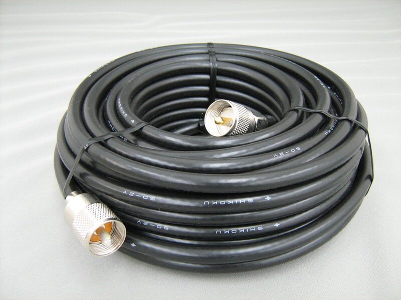 コメット 5D-2V 固定局用ケーブルセット 15m HF-500MHz MP-MPコネクター