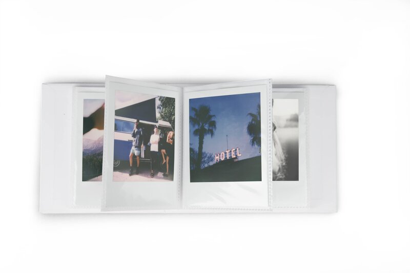 Polaroid(ポラロイド) Photo Album Small ポラロイドフォトアルバム ホワイト 40枚...