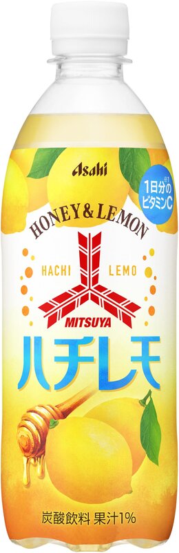 "体調を崩しやすい時期に、やさしく寄り添う三ツ矢ハチレモ" レモンの果実感とはちみつのやさしい甘さが炭酸で心地よく弾け、体調に気をつかいながら気分を切りかえてくれます。 商品サイズ:巾414mm×奥行き279mm×高さ218mm 原材料名:砂糖類(果糖ぶどう糖液糖(国内製造)、ぶどう糖)、レモン果汁、はちみつ/炭酸、酸味料、香料、ビタミンC 栄養成分表示(100mL当たり)エネルギー52kcal,たんぱく質0g,脂質0g,炭水化物13g,食塩相当量0g,ビタミンC25-101mg