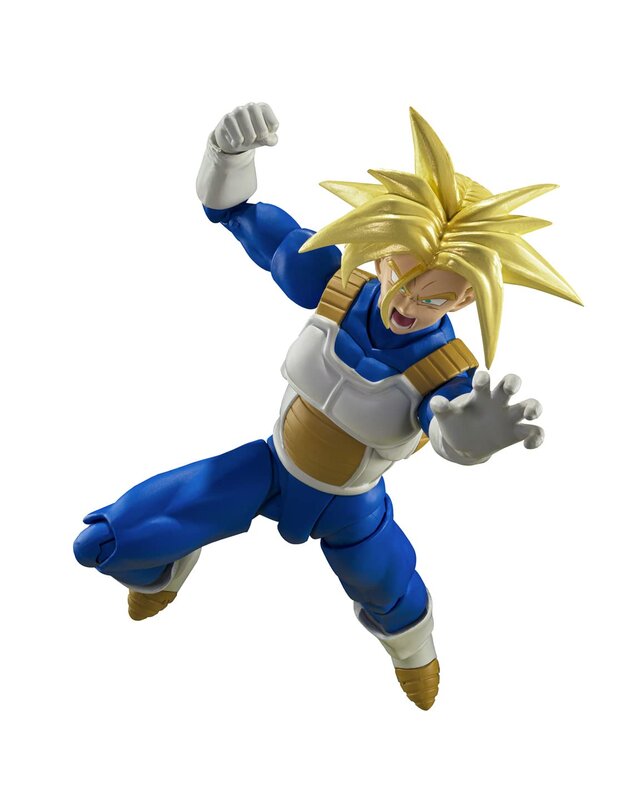 TAMASHII NATIONS S.H.フィギュアーツ ドラゴンボールZ スーパーサイヤ人トランクス-その身に秘めしスーパーパワー-(再販版) 約140mm PVCABS製 塗装済み可動フィギュア