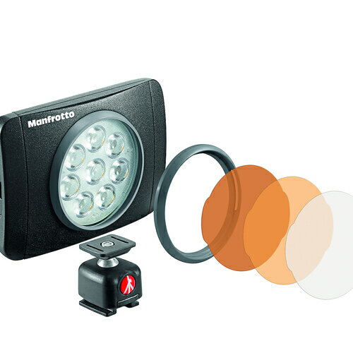 y WÕiBNzManfrotto }tbg LUMI fCCgLEDCg 550lux MUSE MLUMIEMU-BK