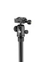 【公式 アウトレット】Manfrotto マンフロット Elementトラベル三脚 スモール ブラック MKELES5BK-BH 一眼レフ用 コンパクト ビデオカメラ カメラ 3