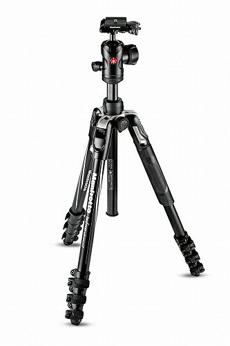 【公式 アウトレット】Manfrotto マンフロット befreeアドバンス アルミニウムL三脚キット ブラック MKBFRLA4BK-BH トラベル三脚