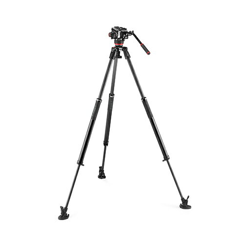 Manfrotto マンフロット 504Xビデオ雲台+635FASTカーボン三脚 MVK504XSNGFC 