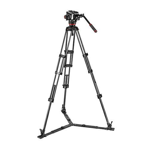 【公式 アウトレット】Manfrotto マンフロット 504Xビデオ雲台+カーボンツイン三脚GS MVK504XTWINGC