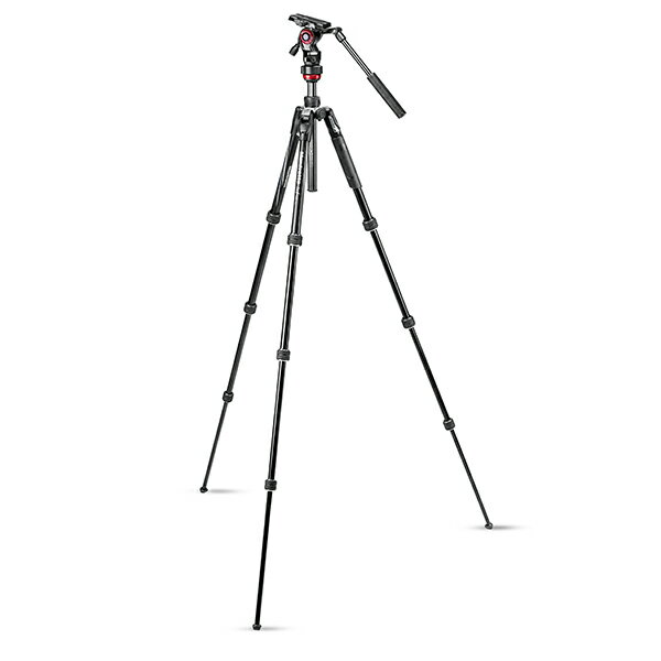 【公式 アウトレット】Manfrotto マンフロット befree live アルミニウムT三脚ビデオ雲台キット MVKBFRT-LIVE