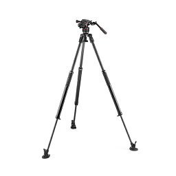 【公式 展示中古品Aランク】Manfrotto マンフロット ナイトロテック608ビデオ雲台+635FASTカーボン三脚 MVK608SNGFC