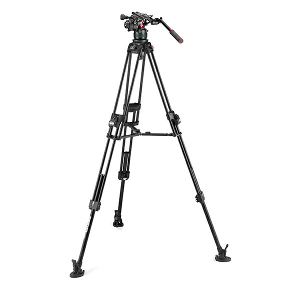 【公式 アウトレット】Manfrotto マンフロット ナイトロテック612ビデオ雲台+645FASTアルミ三脚 MVK612TWINFA