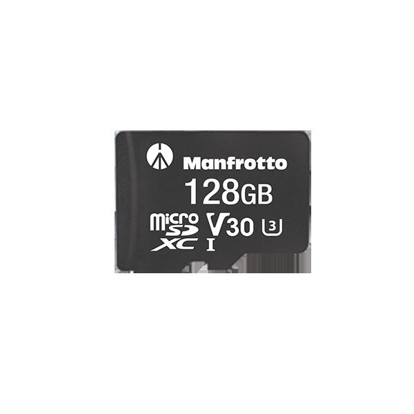 y AEgbgzManfrotto }tbg vtFbVi microSDXCJ[h 128GB MANPROMSD128 4K1080ptHDɍœK ő72Ԃ̊Sh\