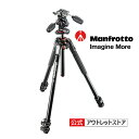 Manfrotto マンフロット 190プロアルミニウム三脚3段 +RC2付3ウェイ雲台キット MK190XPRO3-3W