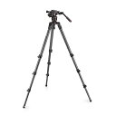 【公式 展示中古品Bランク】Manfrotto マンフロット ナイトロテック608ビデオ雲台 536カーボン三脚 MVK608CTALL