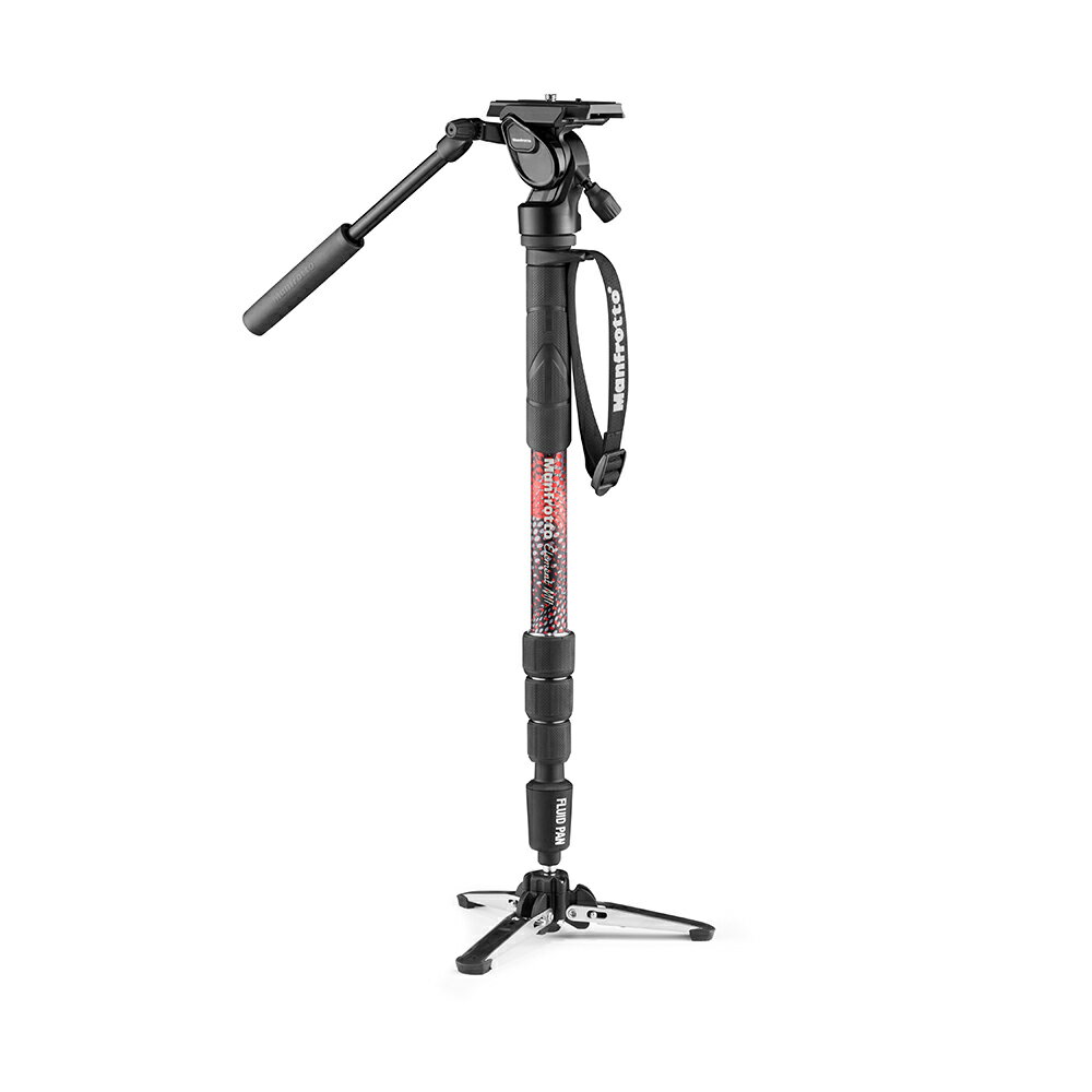 【公式 展示中古品Aランク】Manfrotto マンフロット Element MII ビデオ一脚 フルード雲台付 MVMELMIIA4LIVE