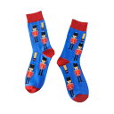 ロンドン モチーフ アート ソックス(兵隊さん)靴下 メンズ レディース ユニセックス ポップ カラフル オシャレ POP SOCKS