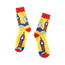 【IMPORT POP SOCKS】ロンドン モチーフ アート ソックス（時計台）| メンズ ユニセックス 靴下