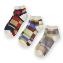 モザイク スニーカー ソックス 靴下 (3 colors) レディース socks かわいい くつ下 ポップ キュート カラフル 送料無料(4)