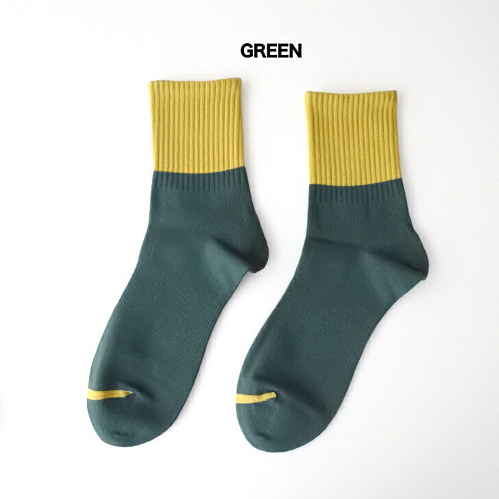 2TONE SHORT SOCKS (3 colors) ユニセックス ソックス 靴下 くつ下 メンズ レディース カラフル ポップ かわいい オシャレ サンダル コーディネイト 足元 コーディネイート キャンプ アウトドア 夏 フェス 大きい サイズ