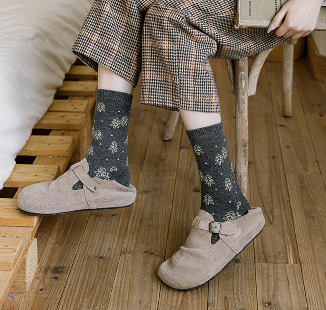 TREE ソックス 靴下レディース 総柄 くつ下 靴下 かわいい オシャレ ポップ 足元 コーディネイトサンダル コーディネートKAWAII IMPORT POP SOCKS