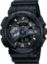 カシオ Gショック G-SHOCK スポーツウォッチ 20気圧防水 デジタル アナログ 腕時計 g-shock (GA-110-1BJF) 速度計測機能 1/1000秒 ストップウォッチ カウントダウンタイマー LED ライト付き ランニングウォッチ カシオ CASIO マラソン ランニング 時計