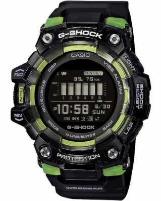 カシオ G-SHOCK スポーツウォッチ 20気圧防水 メンズ デジタル 腕時計 (GBD-100SM-1JF) 距離計測機能 速度計測機能 140ラップ ストップウォッチ カウントダウンタイマー LED ライト付き ランニングウォッチ カシオ マラソン ランニング 時計 アウトドアウォッチ