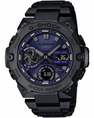 楽天MDCギフトカシオ G-SHOCK スポーツウォッチ 20気圧防水 メンズ デジタル アナログ 腕時計 おしゃれな ブラック 黒 （GST-B400BD-1A2JF） ストップウォッチ カウントダウンタイマー モバイルリンク機能 LED ライト付き ランニングウォッチ カシオ マラソン ランニング 時計