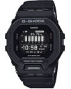 カシオ G-SHOCK スポーツウォッチ 20気圧防水 デジタル 腕時計 文字盤 見やすい スマートウォッチ (GBD-200-1JF) モバイルリンク機能 バイブレーション機能 ストップウォッチ タイマー LED ライト付き ランニングウォッチ カシオ マラソン ランニング 時計