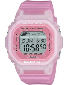 カシオ スポーツウォッチ BABY-G 10気圧防水 レディース デジタル 腕時計 (BLX-565S-4JF) タイドグラフ ムーンデータ ストップウォッチ カウントダウンタイマー LED ライト付き ランニングウォッチ カシオ マラソン ランニング 時計 アウトドアウォッチ