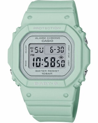 カシオ スポーツウォッチ BABY-G 10気圧防水 レディース デジタル 腕時計 文字盤 見やすい 大型液晶 (BGD-565SC-3JF) ストップウォッチ カウントダウンタイマー LED ライト付き ランニングウォッチ カシオ マラソン ランニング 時計 アウトドアウォッチ