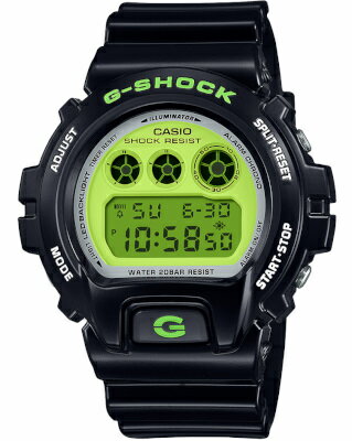 カシオ G-SHOCK スポーツウォッチ 20気圧防水 メンズ デジタル 腕時計 Gショック 限定モデル (DW-6900RCS-1JF) ストップウォッチ カウントダウンタイマー LED ライト付き ランニングウォッチ カシオ マラソン ランニング 時計 アウトドアウォッチ