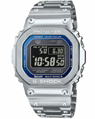 カシオ スポーツウォッチ G-SHOCK 電波時計 20気圧防水 デジタル ソーラー電波 腕時計 (GMW-B5000D-2JF) 電波ソーラー スマートフォンリンク ストップウォッチ カウントダウンタイマー LED ライト付き ランニングウォッチ カシオ マラソン ランニング 時計