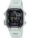 カシオ スポーツウォッチ 10気圧防水 デジタル 腕時計 ストップウォッチ 陸上 ラップ 時計 (SD24MY03WHT) モバイルリンク機能 200ラップ ス...
