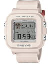 カシオ スポーツウォッチ BABY-G 10気圧防水 レディース デジタル 腕時計 文字盤 見やすい 大型液晶 (BGD-10L-4JR) ストップウォッチ カウントダウンタイマー LED ライト付き ランニングウォッチ カシオ マラソン ランニング 時計 アウトドアウォッチ(2)