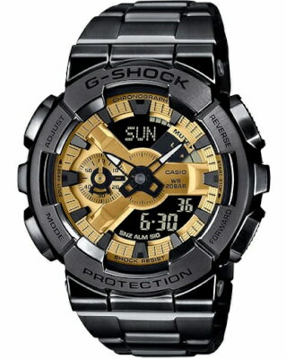 カシオ G-SHOCK スポーツウォッチ 20気圧防水 デジタル アナログ 腕時計 文字盤 見やすい 蓄光 夜光時計 (GM-110BD-1A9JF) 速度計測機能 ストップウォッチ カウントダウンタイマー LED ライト付き ランニングウォッチ カシオ CASIO マラソン ランニング 時計