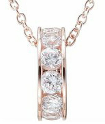 ピュアデイズ レディース ネックレス シルバー 銀 ペンダント ピンクゴールド カラー（PDP-003）ネックレス pure days ジュエリー キュービックジルコニア アクセサリー