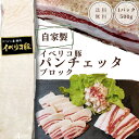 ベーコン 【自家製】イベリコ豚パンチェッタ （セボ） 500g (1本) ブロック 豚肉 工場直送 冷凍《料理の旨味アップ間違いなし！》ナポリタン カルボナーラ コンソメスープにも あす楽 ギフト 【自家製八王子ベーコンのサンプルプレゼント中】