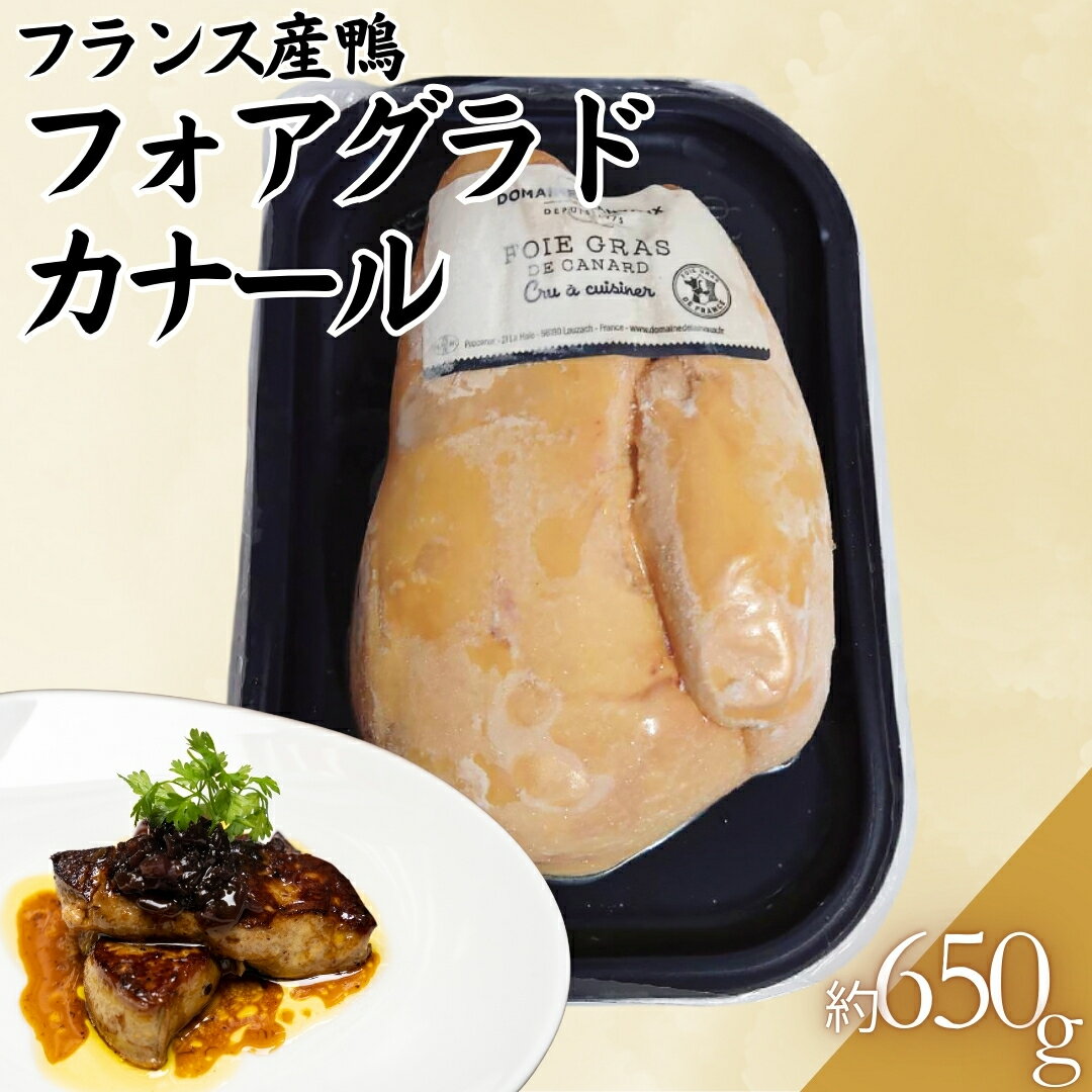 フランス産 フォアグラドカナール 約650g(1パック) 送料無料【自家製八王子ベーコンのサンプルプレゼント中】ハロウィン クリスマス おせち 誕生日 記念日 フォアグラのサムネイル