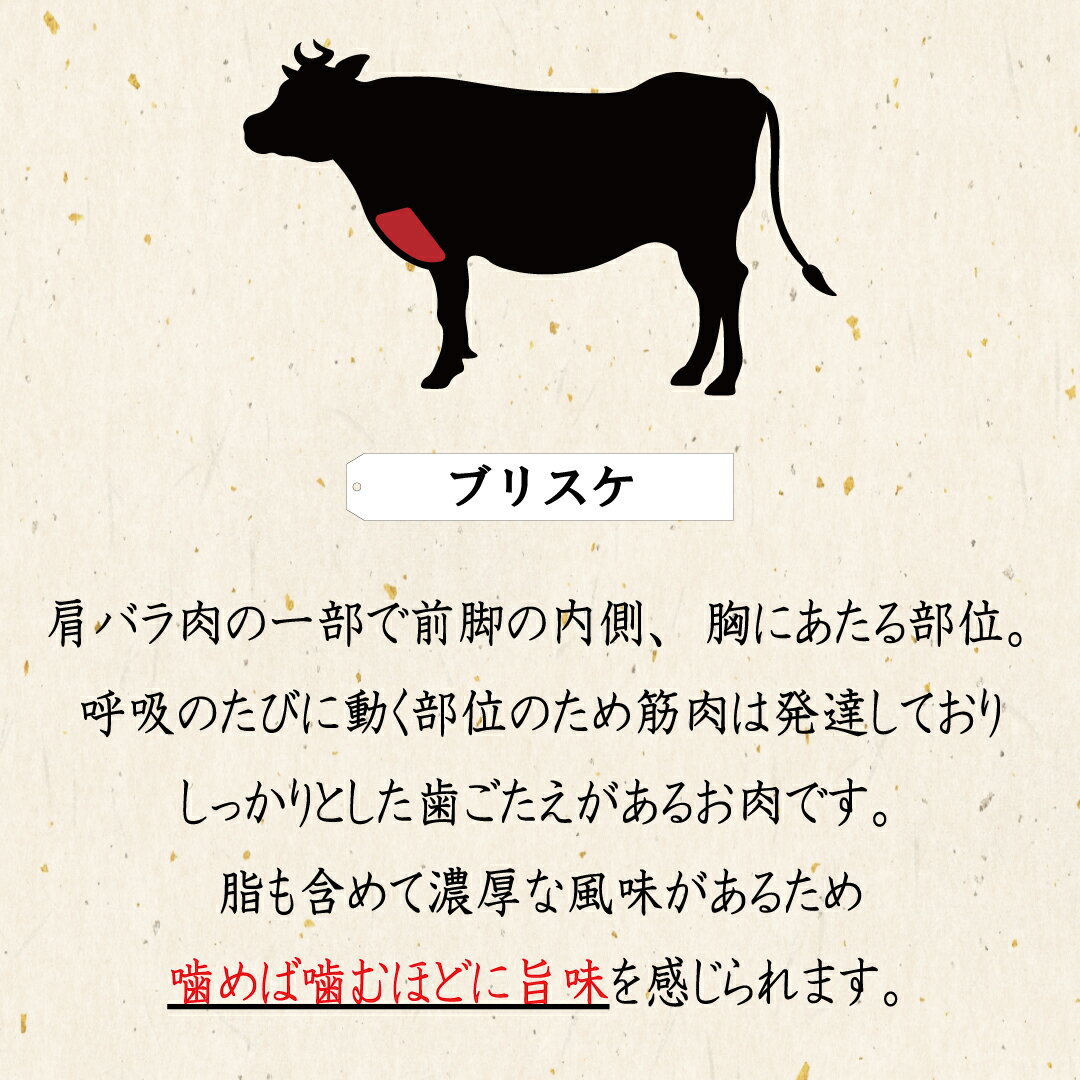 ギフト用【ギフトボックス付き】 和牛A5 肩バラ (ブリスケ) スライス しゃぶしゃぶ...