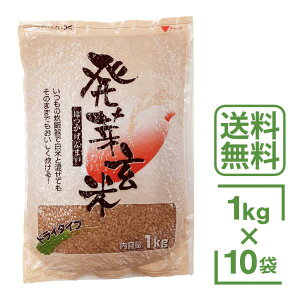 国内産 発芽玄米 ドライタイプ 10キロ 1kg x 10袋セット 国産 10kg お米 ブランド米 美味しい 米 お得 まとめ買い 小分け 個別包装 はつがげんまい ドライ 日本産 発芽 玄米 げんまい ヤマタネ 送料無料