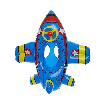 赤ちゃん 浮き輪 飛行機式 足入れ  ベビー 水遊び プール 海用
