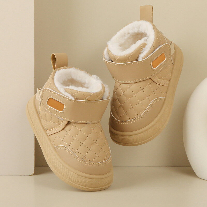 スノーブーツ 綿靴 幼児 キッズシューズ 男の子 女の子 赤ちゃん靴 冬靴 フォーマル 子供用 ファーストシューズ 保暖 防寒対策 通学履き 簡単に脱ぎ履 雪用 雨の日 雪遊び 通学 外出 誕生日 プレゼント