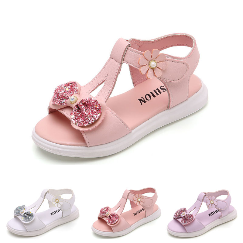 サンダル 女の子 キッズ ビーチサンダル 軽量 滑り止め　着脱簡単