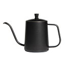 コーヒーポット ドリップポット ステンレス 細口ポット グースネック 蓋付き おしゃれ シンプル 引越し祝い 350ml/600ml