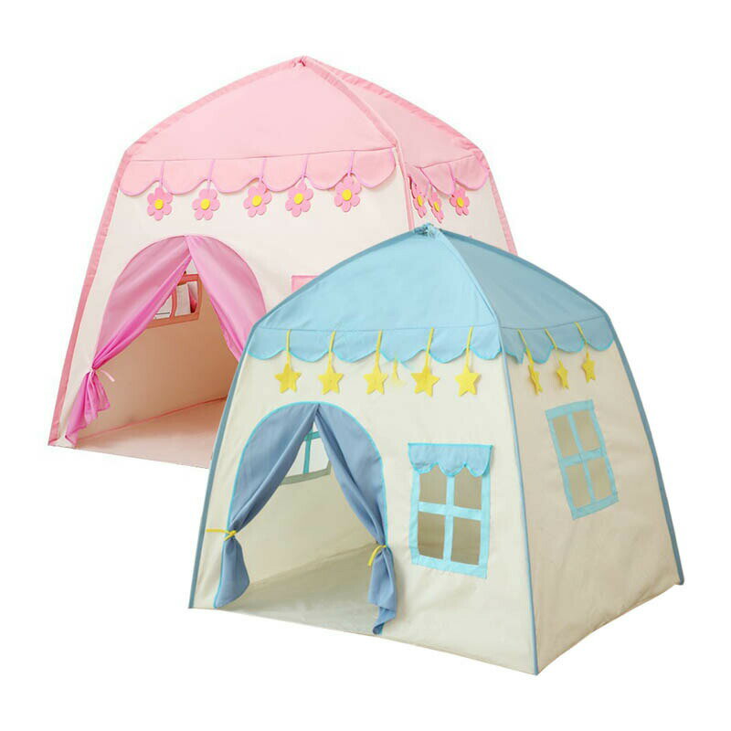 楽天MDKSTORE楽天市場店子供テント キッズテント 子供用テント kids tent 睡眠テント ベビー プレイハウス　 420Dオックスフォード トイ インドア 女の子 小さなお城 折り畳み式 テント 玩具収納 子供秘密基地 収納バッグ付きお誕生日 出産祝いのプレゼント