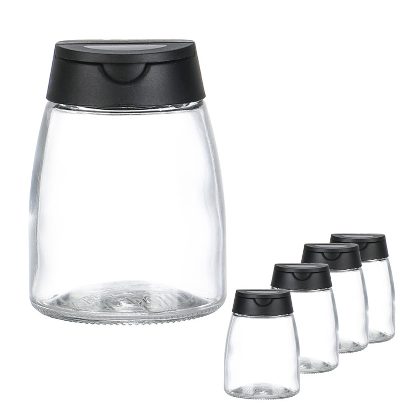 調味料入れ キレイに 収納 調味料容器　調味料ボトル スパイス 調味料ケース ガラス瓶 調味料入れ　お..