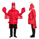 コスプレ ロブスター コスチューム 衣装 着ぐるみ 大人用 ハロウィン 仮装 演出 面白い 怖い
