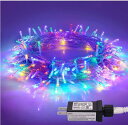 クリスマス イルミネーションライト LEDイルミネーションライト 300球 33m 防水 屋外対応 8つ点灯パターン シャンパンゴールド/マルチカラー/ブルー/...