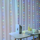 LEDイルミネーションライト3m*1m100球 USB式 イルミネーション カーテンライト インテリアライト クリスマス飾り 防水 屋外対応 8つ点灯パターン