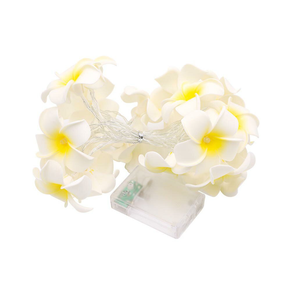 フェアリーライト電飾led イルミネーションライト 3M 20個LED 電池式/USB式 クリスマス 飾りツリー 花型 ライト 屋外防水 室内 ベッドルーム アウトドア 結婚式 庭対応 誕生日 ウォームホワイト 電球色