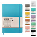 【2冊セット】A5 ノート メモ帳 文房具 日記用ノートブック ビジネス オフィス ハードカバー ゴムバンド 日記帳 男性 女性 学生 子供用 ギフト プレゼン...