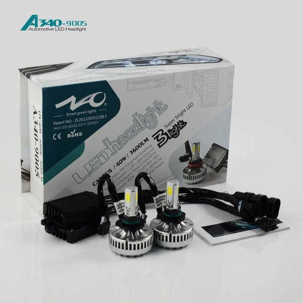 樂天商城 - 3600LM 40W オールインワン 9005　HB3 LEDヘッドライト