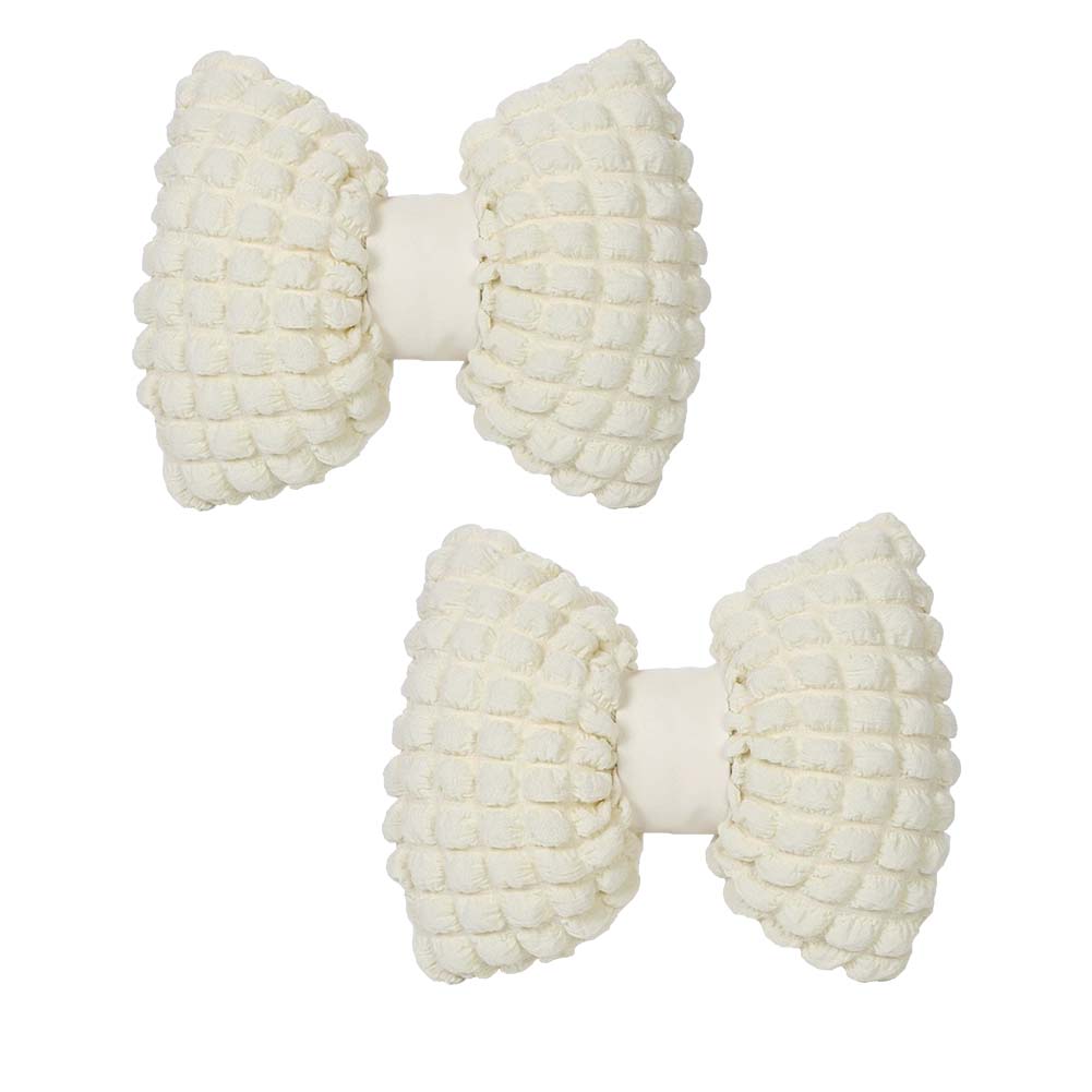 2個セット ちょう結び腰クッション 腰当て 車用 汎用 腰痛サポート 腰痛対策 腰当てクッション 車用品 ..